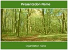 Green Forest Editable PowerPoint Template