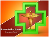 Healthcare Symbol Editable PowerPoint Template