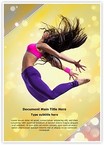 Jazz Dance Editable Template