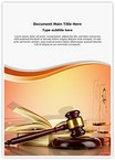 Legal Education Editable Template