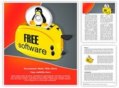 Linux Software Editable PowerPoint Template