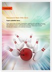 Bowling Editable Template