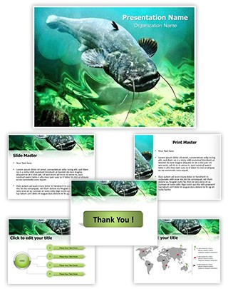 Catfish Editable PowerPoint Template