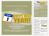 New Year Editable PowerPoint Template