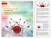 Bowling Editable PowerPoint Template