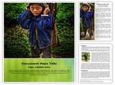 Child Labour Editable PowerPoint Template