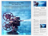 Movie Magic Editable PowerPoint Template