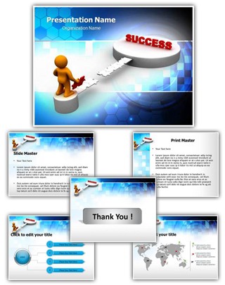 Achieving Success Editable PowerPoint Template