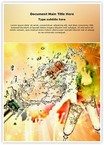 Champagne Explosion Editable Template