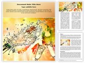 Champagne Explosion Editable PowerPoint Template