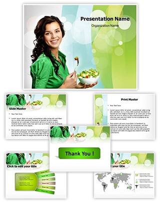 Healthy Diet Editable PowerPoint Template