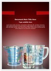 Measuring Cups Editable Template
