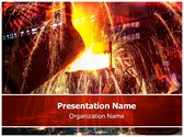 Metal Casting Editable PowerPoint Template