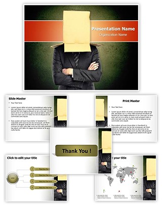 Hidden Identity Editable PowerPoint Template