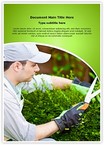 Gardener Editable Template