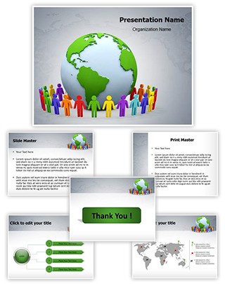 World Together Editable PowerPoint Template