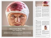 Head Wound Editable PowerPoint Template