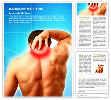 Neck Pain Editable Word Template