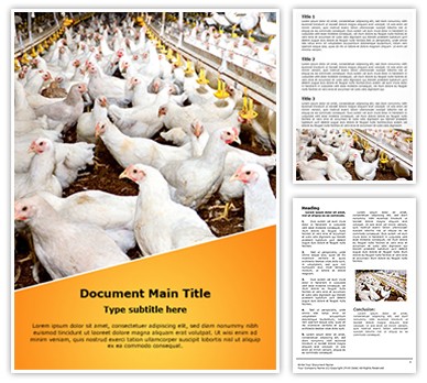 Poultry Farm Editable Word Template