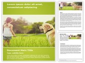 Dog Editable PowerPoint Template