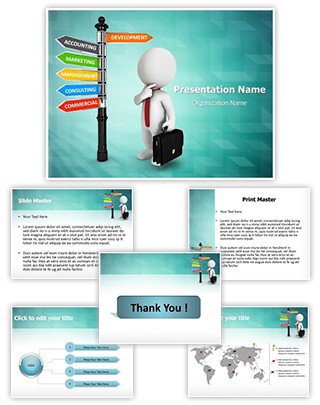 Seeking a job Editable PowerPoint Template