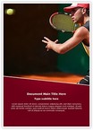 Tennis Player Editable Template