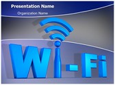 Wifi Network Technology Editable PowerPoint Template