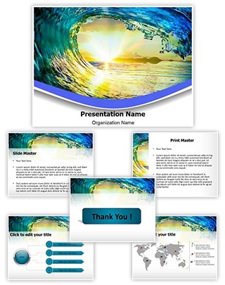 Tides Editable PowerPoint Template