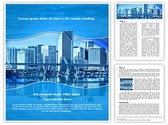 Industry Building Agglomeration Editable PowerPoint Template