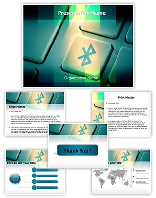 Bluetooth Editable PowerPoint Template