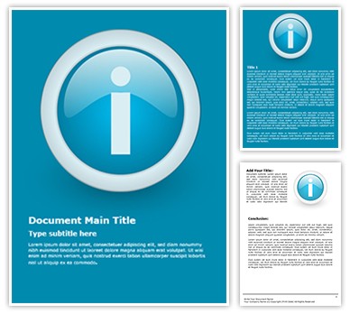 Information Free Word Template