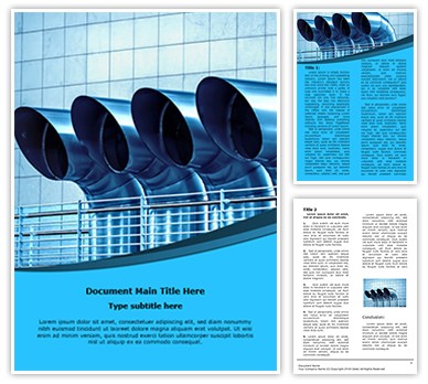 Mechanical Ventilation Editable Word Template