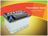 Car Battery Editable PowerPoint Template