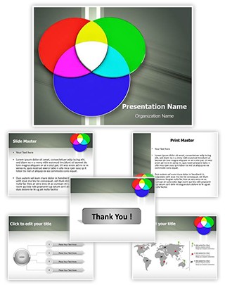 Venn Diagram Editable PowerPoint Template