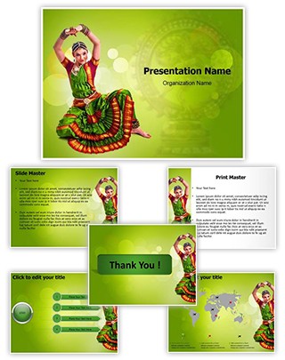 Bharatanatyam Editable PowerPoint Template