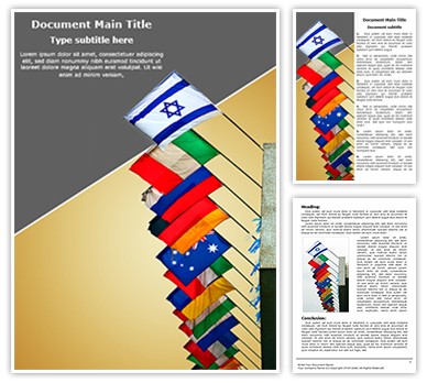 United Nations Organisation Editable Word Template