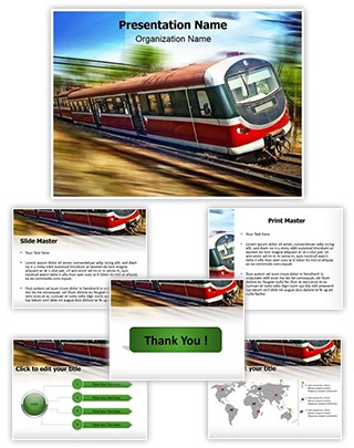 Train Accident Editable PowerPoint Template