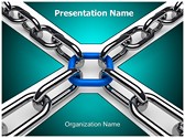 3D Chain Editable PowerPoint Template