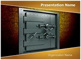 Bank Vault Editable PowerPoint Template