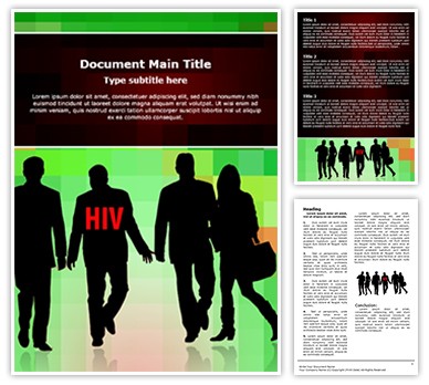 HIV Transmission Editable Word Template