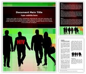 HIV Transmission Editable PowerPoint Template