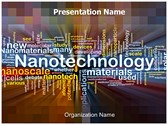 Nanotechnology Words Editable PowerPoint Template