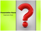 Question Mark Editable PowerPoint Template