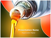 Industrial Engine Oil Editable PowerPoint Template