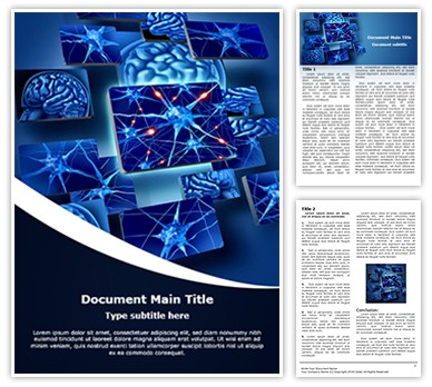 Neuron Function Editable Word Template