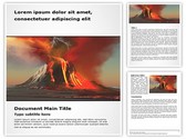 Volcano Editable Free Ppt Template