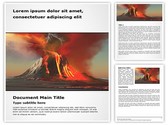 Volcano Editable PowerPoint Template