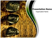 Reiki Stones Editable PowerPoint Template