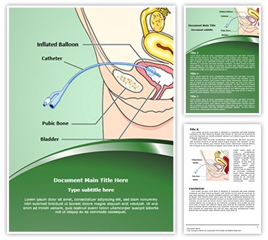 Catheter Female Editable Word Template