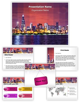 Metropolitan City Editable PowerPoint Template